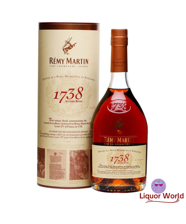 Remy Martin 1738 Accord Royal 700ml - Liquorworld