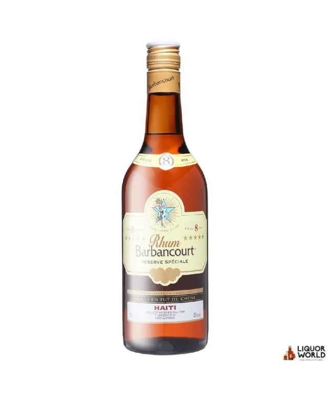 Rhum Barbancourt 8 Year Old Haitian Rum 700ml