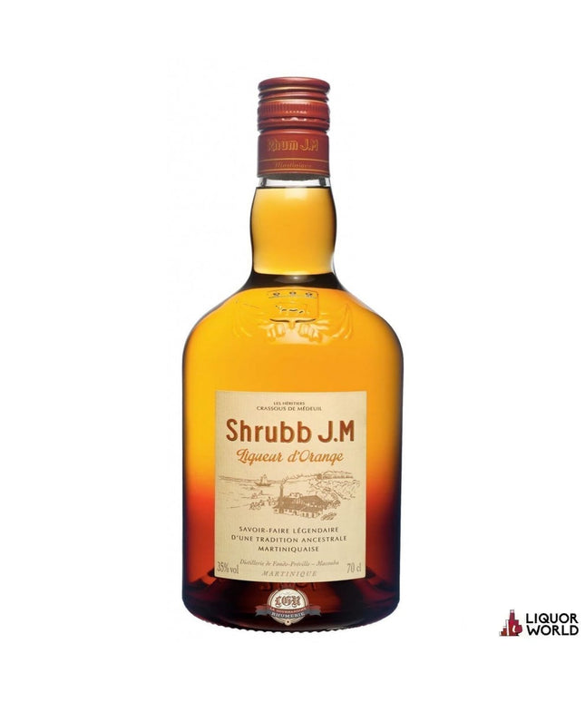 Rhum J.M Orange Shrubb Liqueur Rhum Agricole 700ml - Liquorworld