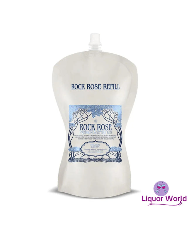 Rock Rose, Original Gin Refill Pouch 41.5% 700ml - Liquorworld