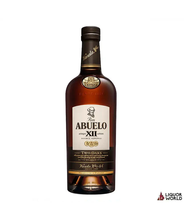 Ron Abuelo XII Two Oaks Rum 700ml - Liquorworld