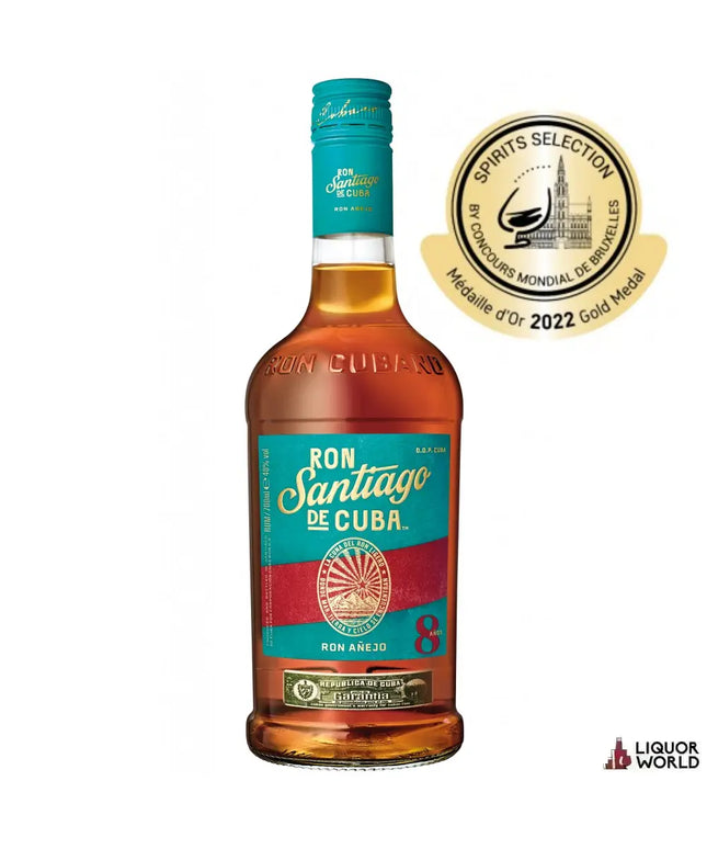 Ron Santiago De 8 Year Old Rum 700ml - Liquorworld
