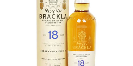 Royal Brackla 18 Year Old Palo Cortado Sherry Cask Finish Single Malt Scotch Whisky 700mL - Liquorworld