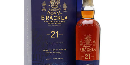 Royal Brackla 21 Year Old Sherry Cask Finish Single Malt Scotch Whisky 700mL - Liquorworld