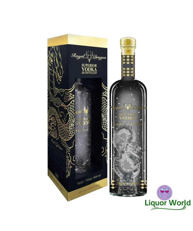 Royal Dragon Imperial With Gift Box Superior Vodka 700mL