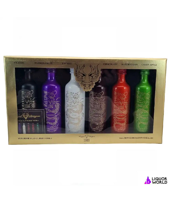 Royal Dragon Vodka Gift Pack 6x50mL