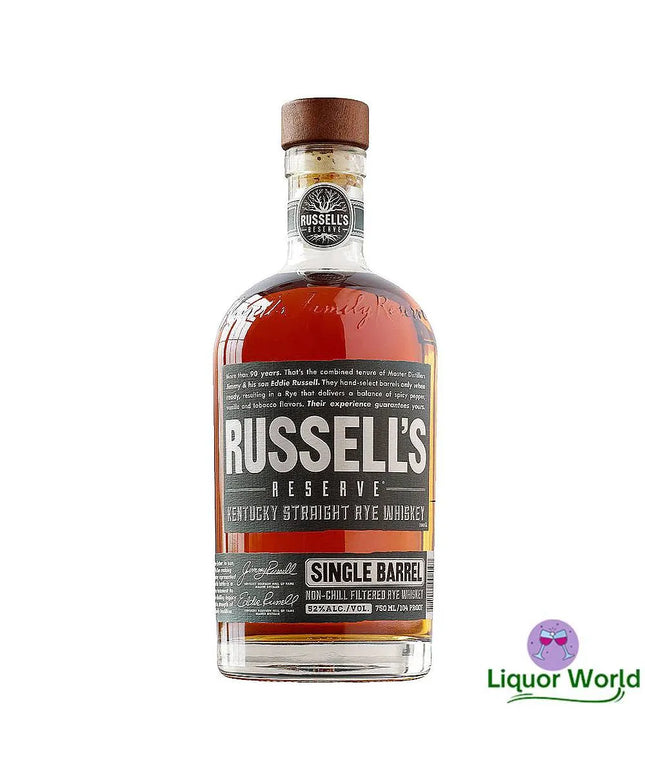 Russell's Reserve Single Barrel Kentucky Straight Rye Whiskey 750mL - Liquorworld