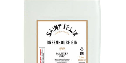 Saint Felix Distillery Greenhouse Gin 5lt - Liquorworld