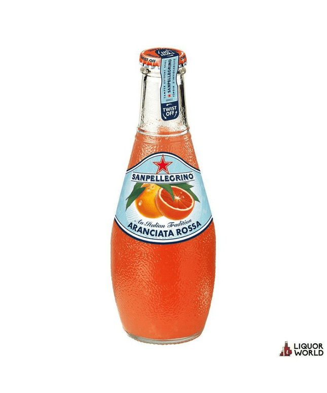San Pellegrino Aranciata Rossa Bottles 200ml (24 Pack) - Liquorworld