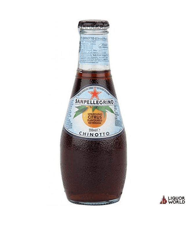 San Pellegrino Chinotto Bottles 200ml (24 Pack) - Liquorworld