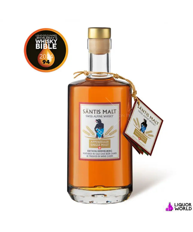 Santis Himmelberg Swiss Alpine Single Malt Whisky 700ml - Liquorworld