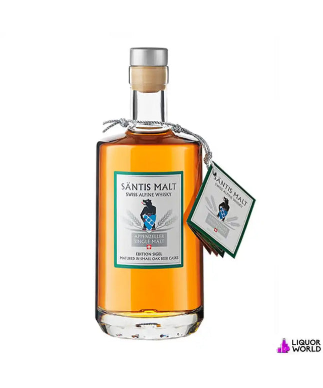 Santis Sigel Swiss Alpine Single Malt Whisky 700ml - Liquorworld