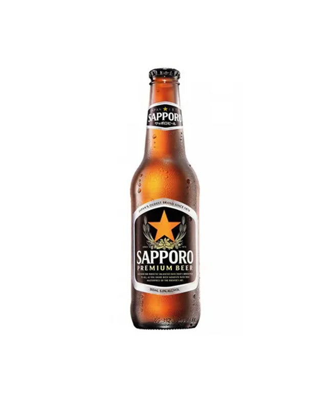 Sapporo Premium Beer 355ml (24 Pack) - Liquorworld