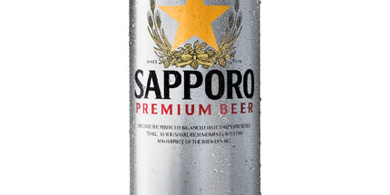 Sapporo Premium Lager Beer Cans 500ml (24 Pack) - Liquorworld