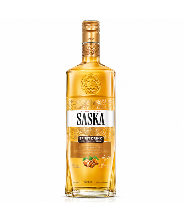 Saska Hazelnut in Caramel Vodka 500ml