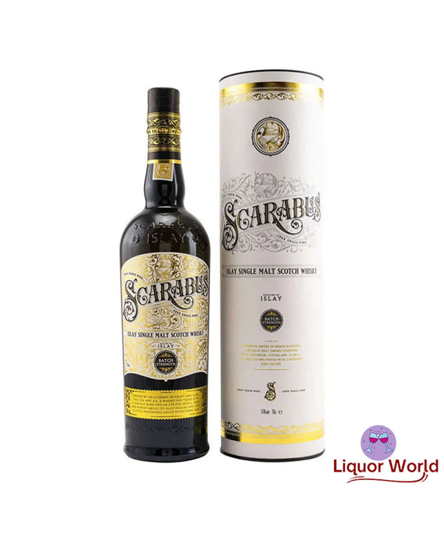 Scarabus Batch Strength Islay Single Malt Whisky 700ml - Liquorworld