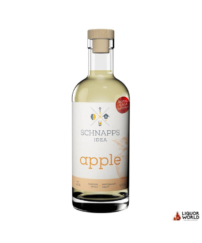 Schnapps Idea Apple Brandy Royal Gala Matured Liqueur 500ml - Liquorworld