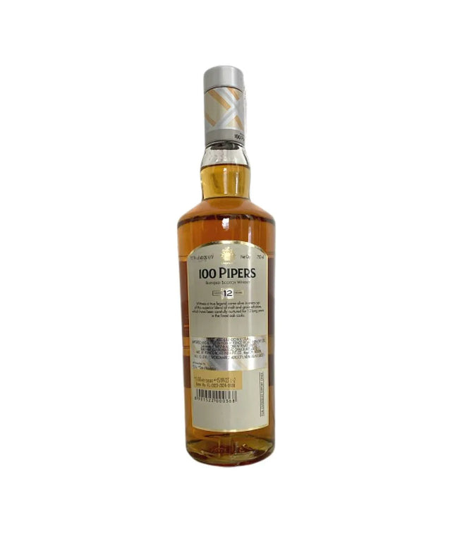 Seagram's 100 Pipers 12 Year Old Blended Indian Whisky 750mL - Liquorworld