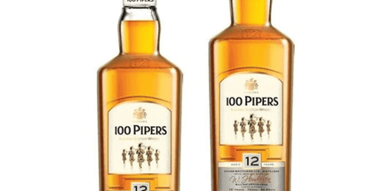 Seagram’s 100 Pipers 12 Year Old Blended Indian Whisky 750mL – 2 Bottle Combo