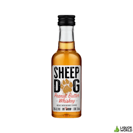 Sheep Dog Peanut Butter Flavoured Whiskey Liqueur Miniature 50mL - Liquorworld