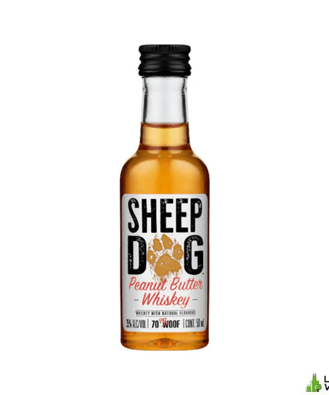 Sheep Dog Peanut Butter Flavoured Whiskey Liqueur Miniature 50mL - Liquorworld
