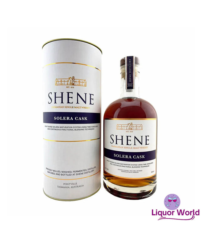 Shene Estate Solera Cask Single Malt Australian Whisky 700 ml - Liquorworld