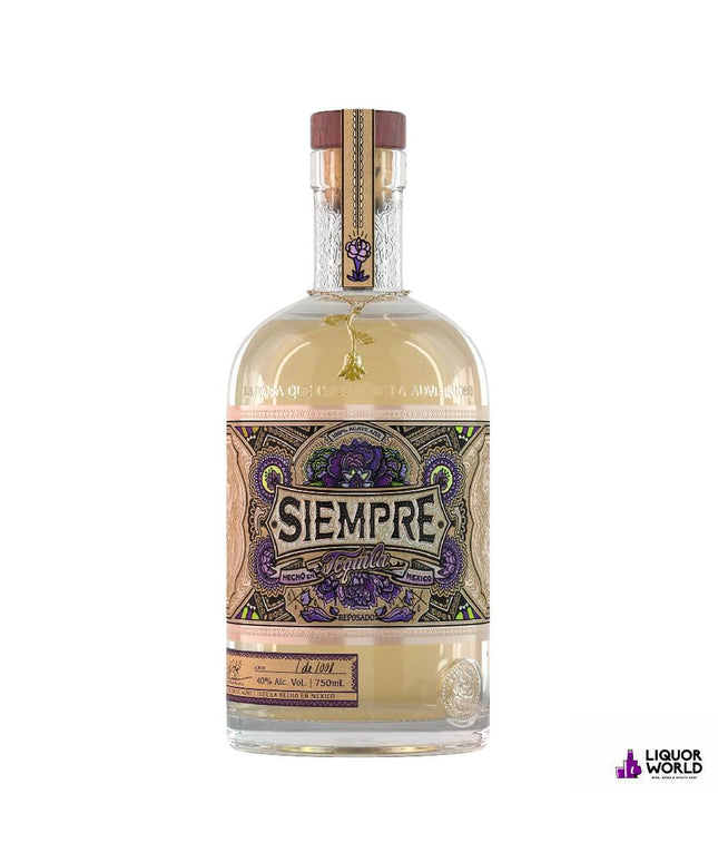 Siempre Tequila Reposado 700ML - Liquorworld