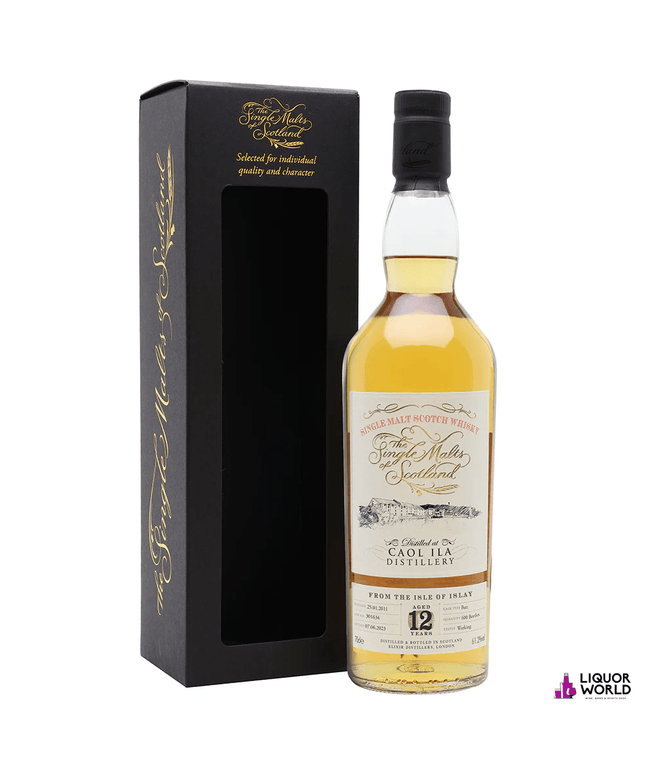 Single Malts of Scotland Caol Ila 2011 12 Year Old Soctch Whisky 700ml - Liquorworld