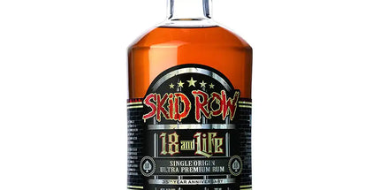 Skid Row 18 Year Old "18 And Life" Single Origin Ultra Premium Rum 700mL - Liquorworld