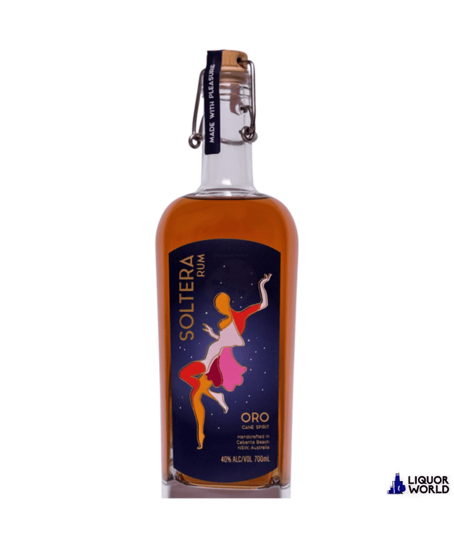 Soltera Rum Oro Barrel Aged Cane Spirit 700mL - Liquorworld