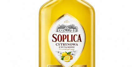Soplica Lemon with a Hint of Honey 100ml – Flavoured Vodka Liqueur 28% ABV