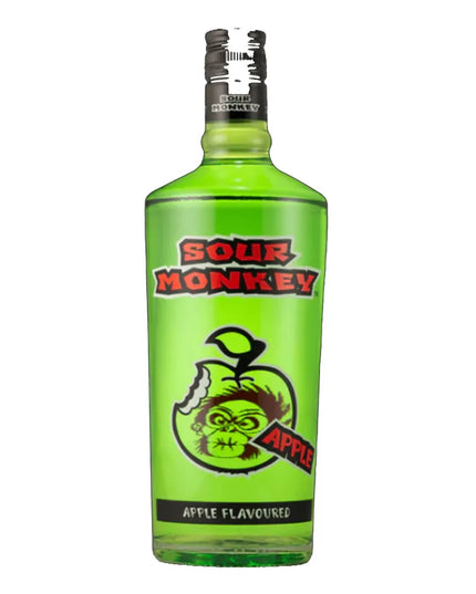 Sour Monkey Sour Apple Spirit Cooler 750ml - Liquorworld