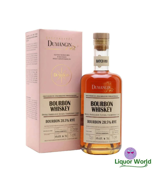 Specialites Dumangin Double Barreled Ratafia Champenois Cask Boubron Whiskey 700mL - Liquorworld