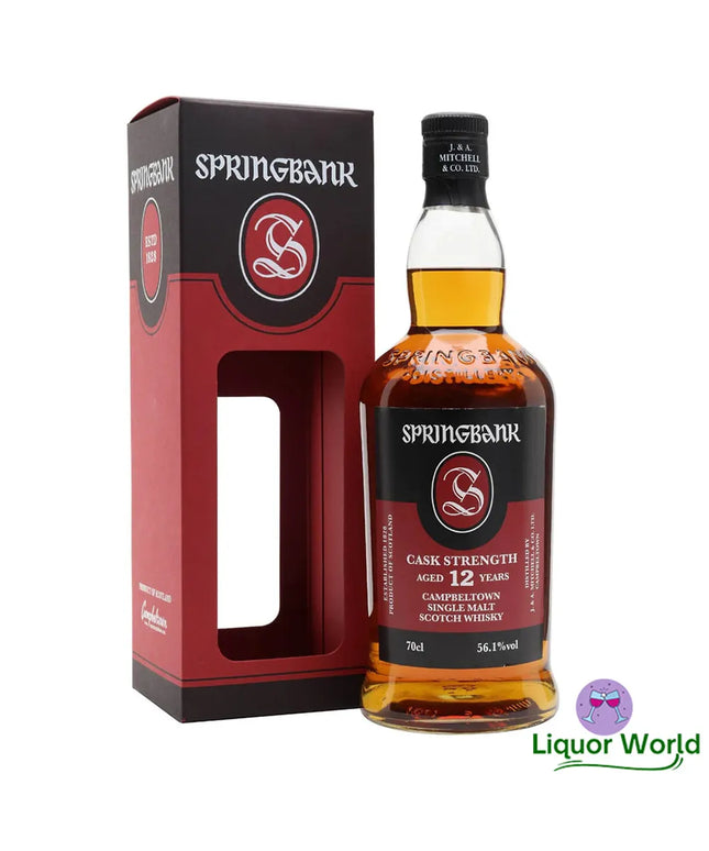Springbank 12 Year Old Cask Strength 2020 Release Single Malt Scotch Whisky 700mL - Liquorworld
