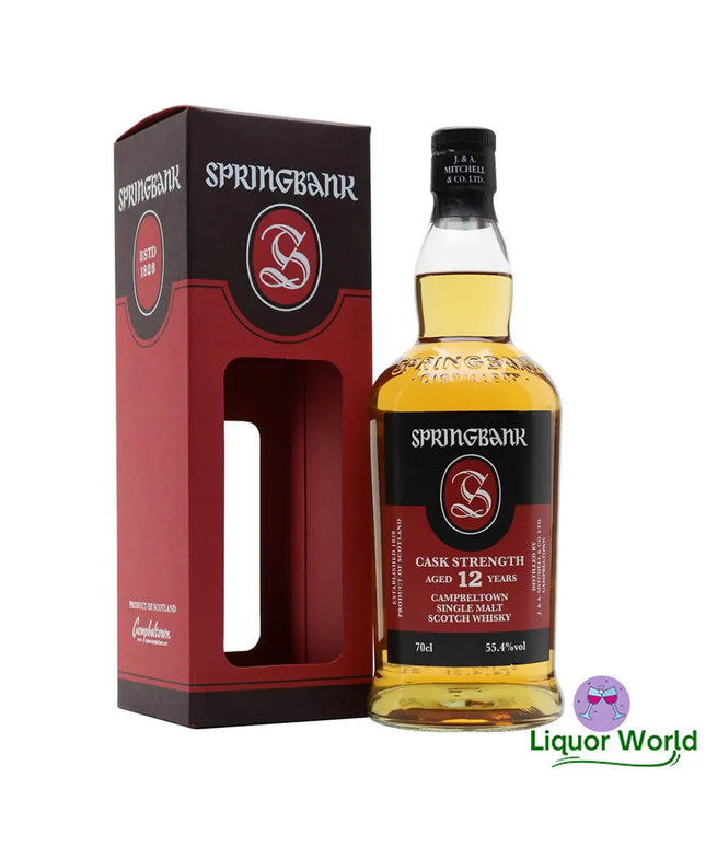 Springbank 12 Year Old Cask Strength 2021 Release Single Malt Scotch Whisky 700mL - Liquorworld