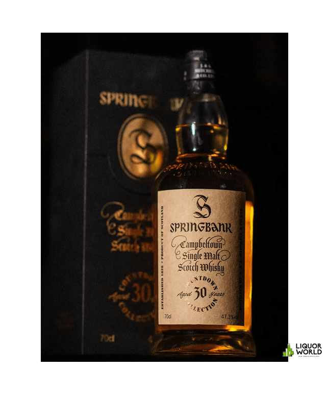 Springbank 30 Year Old Countdown Collection 2025 Release Campbeltown Single Malt Scotch Whisky 700mL