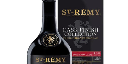 St Remy Cabernet Sauvignon Cask Finish French Brandy 700mL - Liquorworld