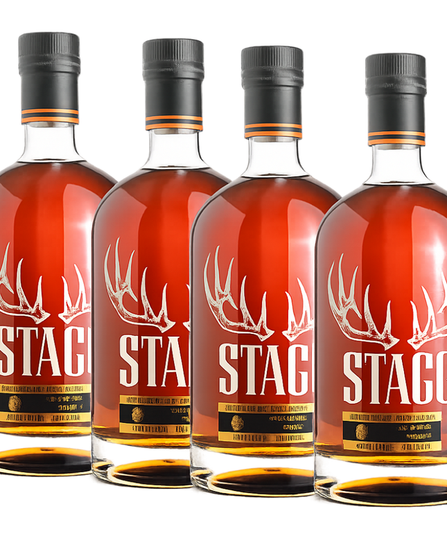 Stagg Jr 2025 Collection 25A, 25B, 25C & 25D Barrel Proof Kentucky Straight Bourbon Whiskey 4 x 750mL