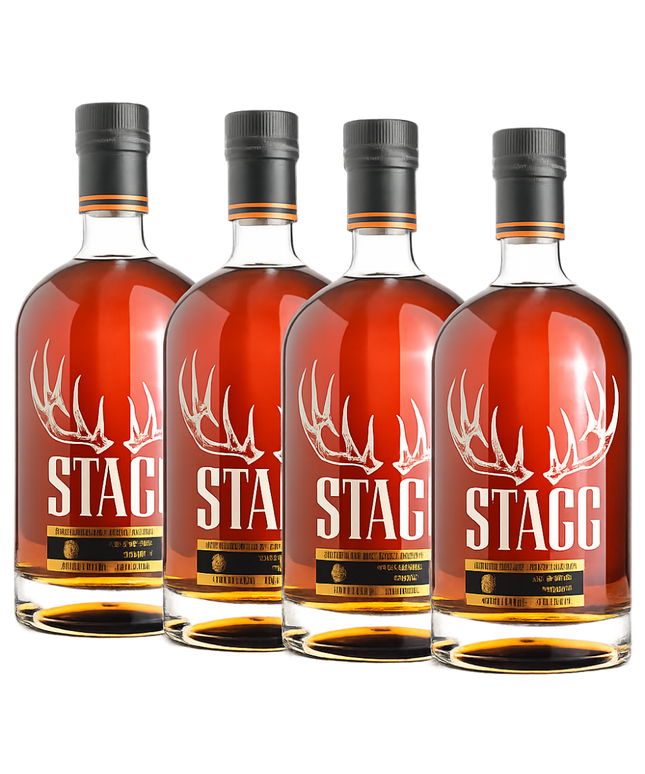 Stagg Jr 2025 Collection 25A, 25B, 25C & 25D Barrel Proof Kentucky Straight Bourbon Whiskey 4 x 750mL