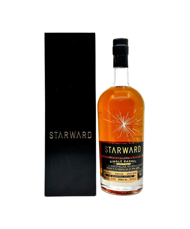 Starward American Oak Red Wine Single Barrel Cask Strength Australian Single Malt Whisky 700mL - Liquorworld