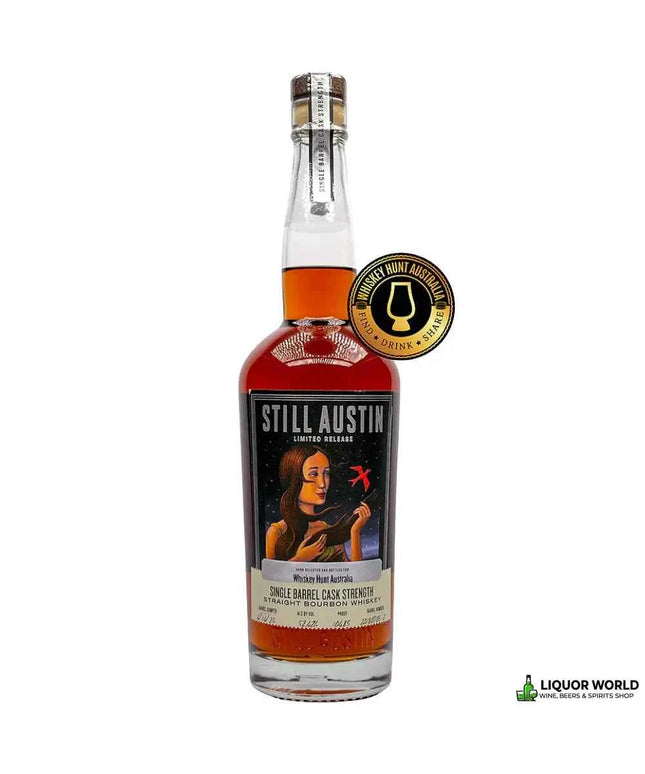 Still Austin WHA Single Barrel Cask Strength Texas Bourbon Whiskey 750mL