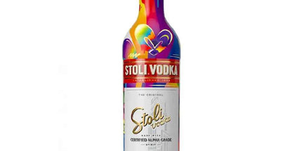 Stolichnaya 'Liberate Your Spirit' Limited Edition Glow In The Dark Premium Latvian Vodka 700mL