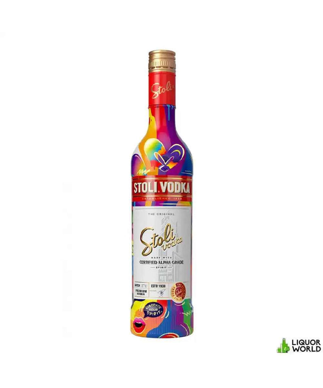 Stolichnaya 'Liberate Your Spirit' Limited Edition Glow In The Dark Premium Latvian Vodka 700mL