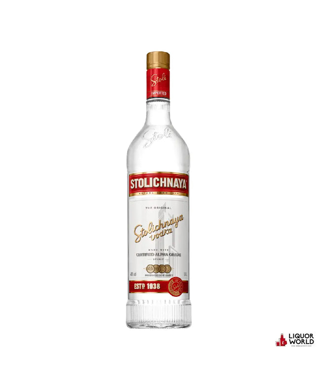 Stolichnaya Red Vodka 1L - Liquorworld
