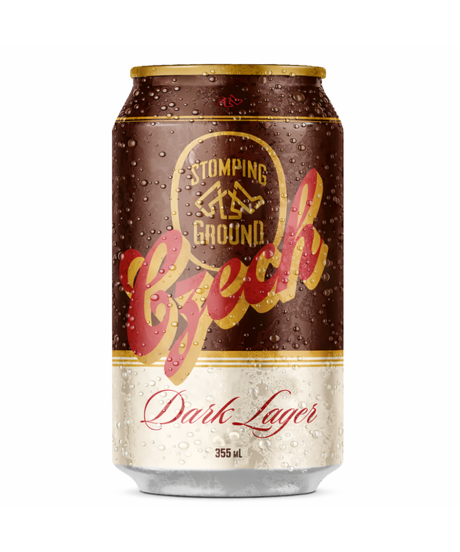 Stomping Ground Czech Dark Lager 355mL (4 Pack)