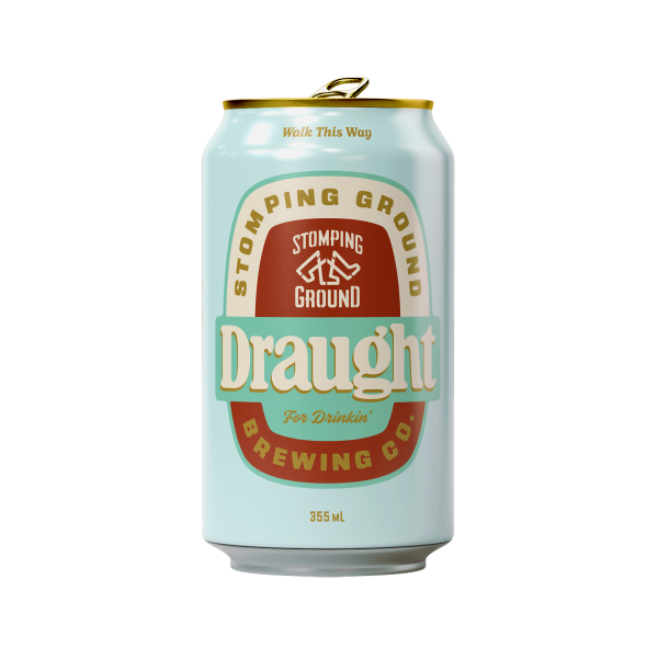Stomping Ground Draught Craft Beer 355ml Cans (Case of 24)