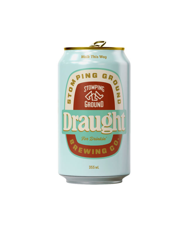 Stomping Ground Draught Craft Beer 355ml Cans (Case of 24)