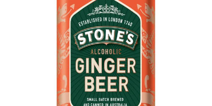 Stones Ginger Beer Cans 330ml (24 Pack) - Liquorworld