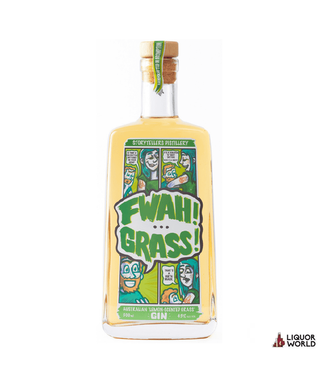Storytellers Distillery Fwah Grass Australian Lemon Scented Grass Gin 500ml - Liquorworld