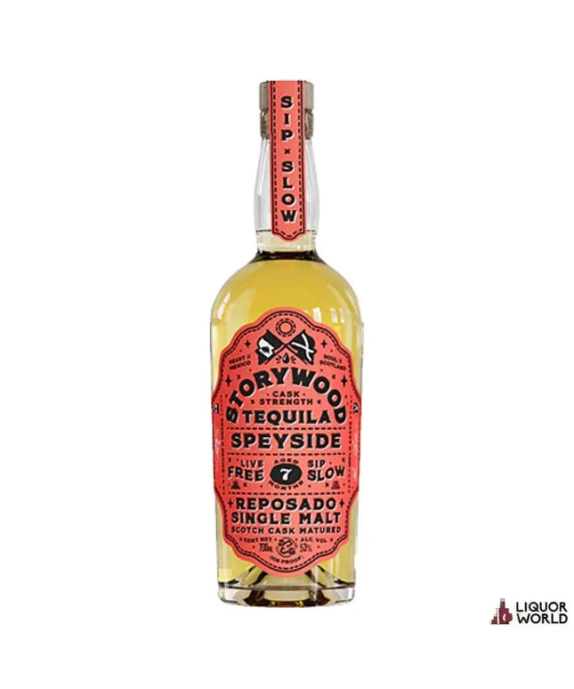 Storywood Speyside 7 Cask Strength Reposado Tequila 700ml - Liquorworld